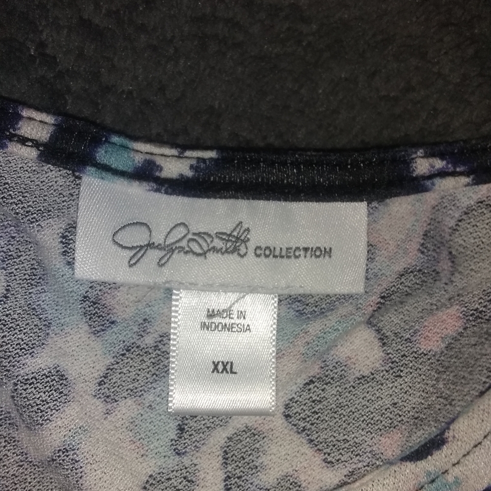 Multi color pattern blouse - Picture 5 of 5